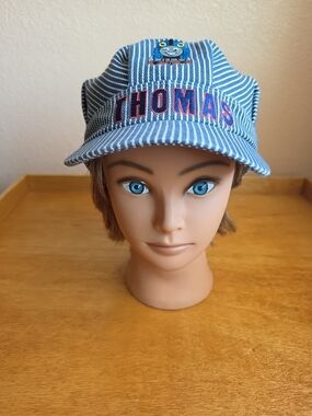 Thomas & Friends Childrens Engineer Conductor Train Hat Cap 1 Size Kids EXCELLEN